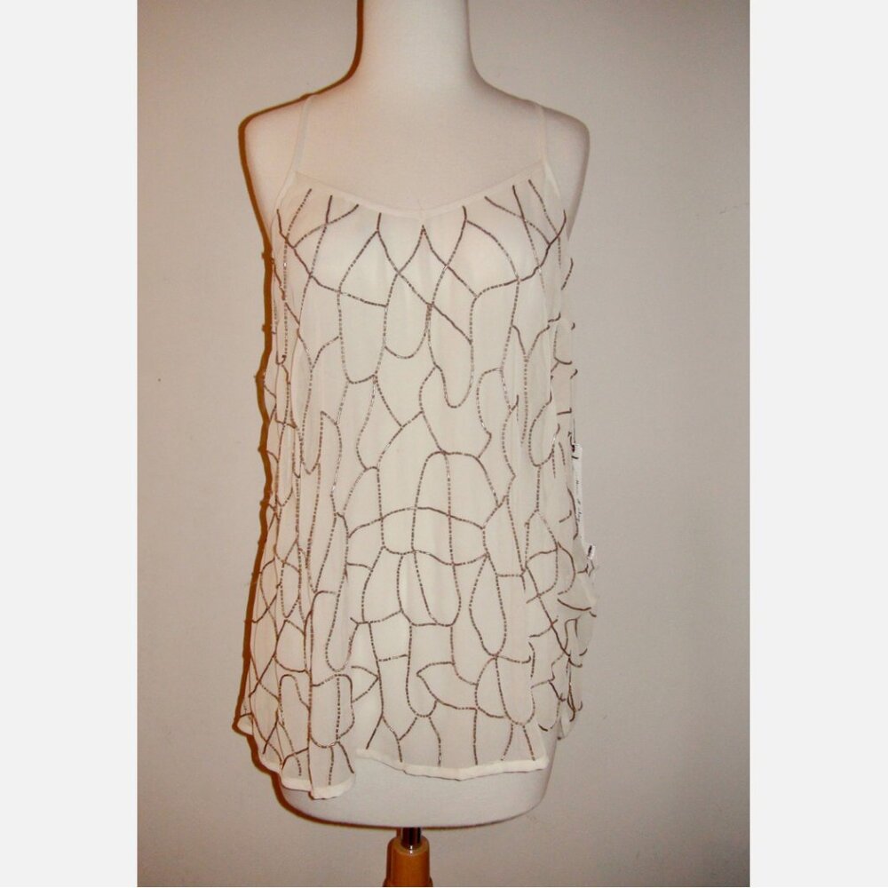 Willow & Clay Beaded Top